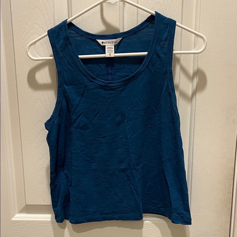 Athleta Deep Blue Tank Top